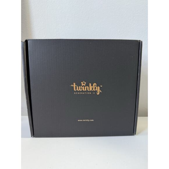 Twinkly Strings Green Wire Christmas Lights, Multicolor, 100 RGB LED, 26.2ft - Picture 6 of 9